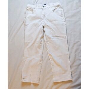 Bandolino Mandie Women's Size 8 White Denim‎ Capris (30x23)